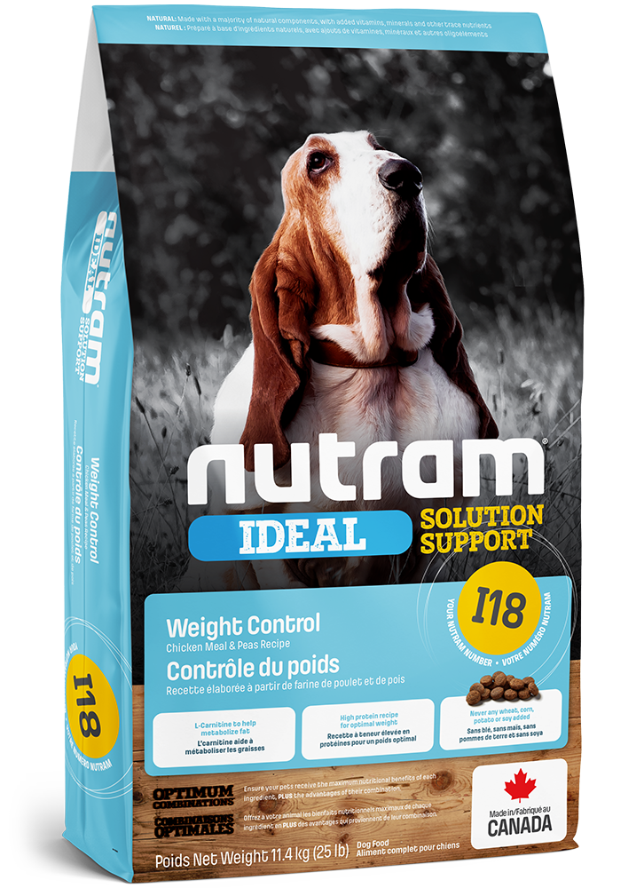 Product image for I18 Nutram Ideal Solution Support® 체중 조절 반려견용 사료